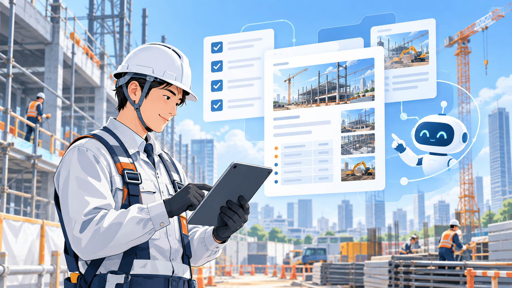 Claude Codeで建設業の日報を効率化|整理・確認・安全管理の手順